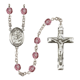 Saint Anthony of Padua<br>R6013-8004 6mm Rosary<br>Available in 12 colors
