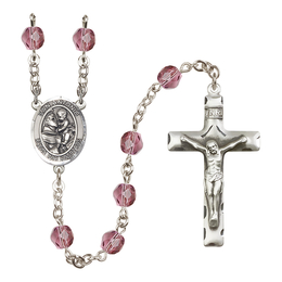 San Antonio<br>R6013-8004SP 6mm Rosary<br>Available in 12 colors