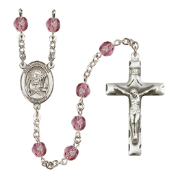 Saint Apollonia<br>R6013-8005 6mm Rosary<br>Available in 12 colors