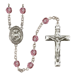 Saint Catherine Laboure<br>R6013-8021 6mm Rosary<br>Available in 12 colors
