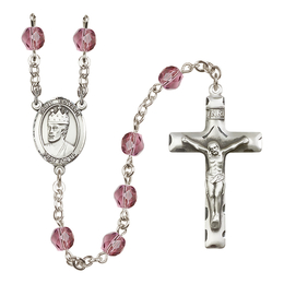 Saint Edward the Confessor<br>R6013-8026 6mm Rosary<br>Available in 12 colors