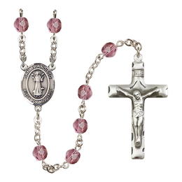 San Francis<br>R6013-8036SP 6mm Rosary<br>Available in 12 colors