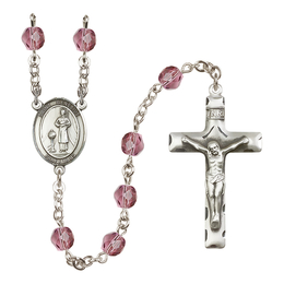 Saint Genesius of Rome<br>R6013-8038 6mm Rosary<br>Available in 12 colors