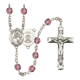 Saint Joan of Arc / Air Force<br>R6013-8053--1 6mm Rosary<br>Available in 12 colors