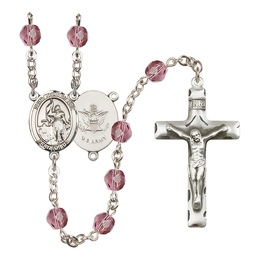 Saint Joan of Arc / Army<br>R6013-8053--2 6mm Rosary<br>Available in 12 colors