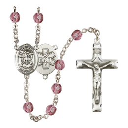 Saint Michael / EMT<br>R6013-8076--10 6mm Rosary<br>Available in 12 colors