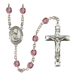 Saint Pio of Pietrelcina<br>R6013-8125 6mm Rosary<br>Available in 12 colors