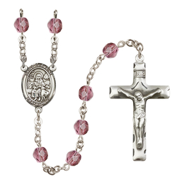 Saint Germaine Cousin<br>R6013-8211 6mm Rosary<br>Available in 12 colors
