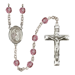 Saint Aaron<br>R6013-8254 6mm Rosary<br>Available in 12 colors