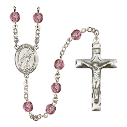 Saint Tarcisius<br>R6013-8261 6mm Rosary<br>Available in 12 colors