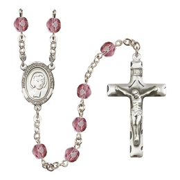 Saint John Baptist de la Salle<br>R6013-8262 6mm Rosary<br>Available in 12 colors