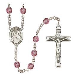 Saint Olivia<br>R6013-8312 6mm Rosary<br>Available in 12 colors