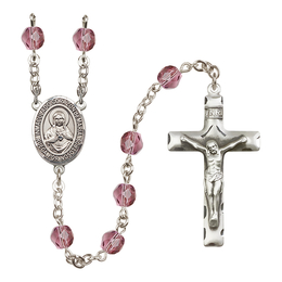 Corazon Inmaculado de Maria<br>R6013-8337SP 6mm Rosary<br>Available in 12 colors