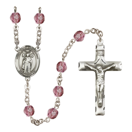 Saint Ivo of Kelmartin<br>R6013-8384 6mm Rosary<br>Available in 12 colors