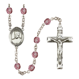 Blessed Miguel Pro<br>R6013-8389 6mm Rosary<br>Available in 12 colors