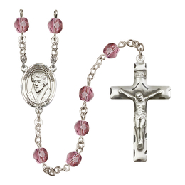 Saint Peter Canisius<br>R6013-8393 6mm Rosary<br>Available in 12 colors