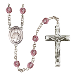 Saint Gerald<br>R6013-8404 6mm Rosary<br>Available in 12 colors