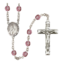 Saint Anthony Mary Claret<br>R6013-8416 6mm Rosary<br>Available in 12 colors