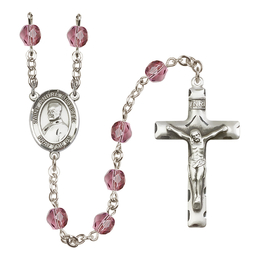 Saint Andre Bessette<br>R6013-8424 6mm Rosary<br>Available in 12 colors