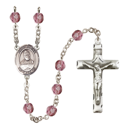 Saint Fabian<br>R6013-8427 6mm Rosary<br>Available in 12 colors