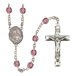 Saint Edmund of East Anglia<br>R6013-8445 6mm Rosary<br>Available in 12 colors