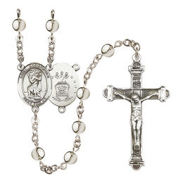 Saint Christopher/Air Force<br>R6014-8022--1 6mm Rosary