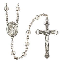 Saint Clare of Assisi<br>R6014-8028 6mm Rosary