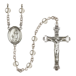 Saint Genesius of Rome<br>R6014-8038 6mm Rosary