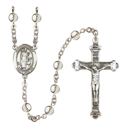 Saint Hubert of Liege<br>R6014-8045 6mm Rosary