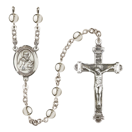 Saint Isidore of Seville<br>R6014-8049 6mm Rosary