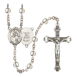 Saint Joan of Arc/Navy<br>R6014-8053--6 6mm Rosary