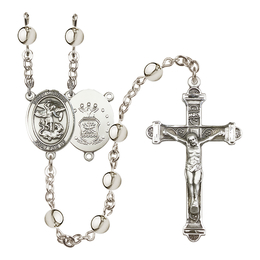 Saint Michael the Archangel/Air Force<br>R6014-8076--1 6mm Rosary
