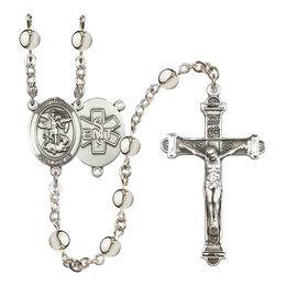 Saint Michael the Archangel/E.M.T.s<br>R6014-8076--10 6mm Rosary