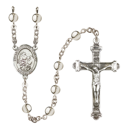 Saint Bernard of Montjoux<br>R6014-8264 6mm Rosary