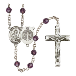 Saint Benedict<br>R9400-8008 6mm Rosary<br>Available in 12 colors