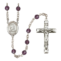 Saint John Bosco<br>R9400-8055 6mm Rosary<br>Available in 12 colors