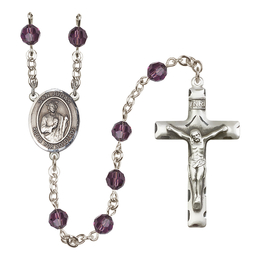 San Judas<br>R9400-8060SP 6mm Rosary<br>Available in 12 colors