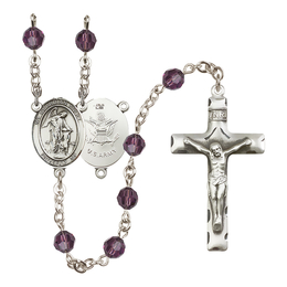 Guardian Angel / Army<br>R9400-8118--2 6mm Rosary<br>Available in 12 colors