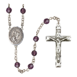 San Martin Caballero<br>R9400-8200SP 6mm Rosary<br>Available in 12 colors