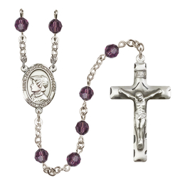 Saint Elizabeth Ann Seton<br>R9400-8224 6mm Rosary<br>Available in 12 colors