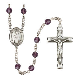 Saint Hildegard von Bingen<br>R9400-8260 6mm Rosary<br>Available in 12 colors