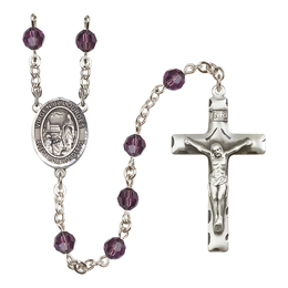 Virgen del Lourdes<br>R9400-8288SP 6mm Rosary<br>Available in 12 colors