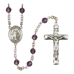 Saint Clement<br>R9400-8340 6mm Rosary<br>Available in 12 colors
