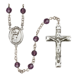 Saint Aidan of Lindesfarne<br>R9400-8381 6mm Rosary<br>Available in 12 colors