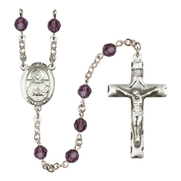 Saint Daria<br>R9400-8396 6mm Rosary<br>Available in 12 colors