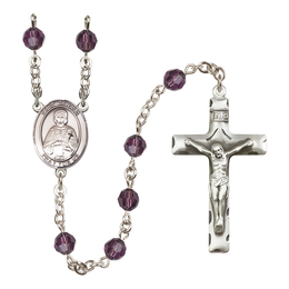 Saint Gerald<br>R9400-8404 6mm Rosary<br>Available in 12 colors