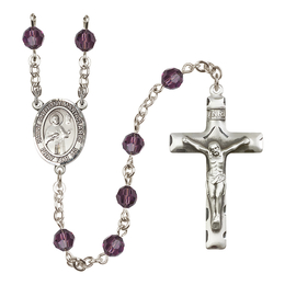 Saint Anthony Mary Claret<br>R9400-8416 6mm Rosary<br>Available in 12 colors
