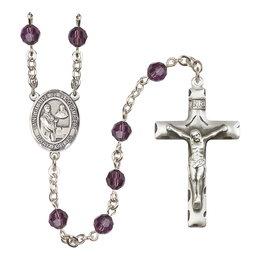 Saint Claude de la Colombiere<br>R9400-8432 6mm Rosary<br>Available in 12 colors