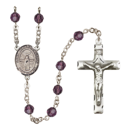 Saint Medard of Noyon<br>R9400-8444 6mm Rosary<br>Available in 12 colors