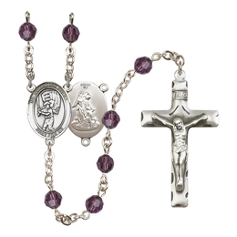 Guardian Angel/Baseball<br>R9400-8700 6mm Rosary<br>Available in 12 colors